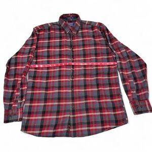 Vintage pendleton Multicolor Plaid Button-Down Shirt